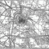 Le Quesnoy map, 1921