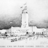 Centennial Exhibition tower, 1940