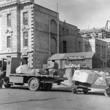 Delivering marble for Parliament Buildings