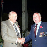 New Zealand veterans visit Crete, 2001