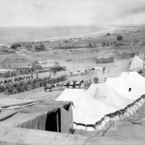 Tent hospital at Ocean Beach, Gallipoli