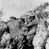 Sniper team during Gallipoli campaign