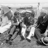 Viscount Jellicoe picnicking