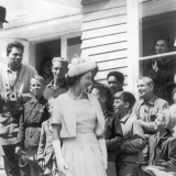 Queen Elizabeth's visit to a state house