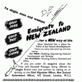 Emigration poster