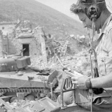 The ruins of Cassino
