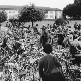 Bicycles at school
