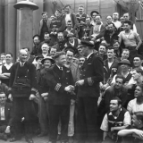 Rescued crew from the <em>Awatea</em>, 1942