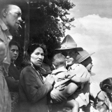 Departure of Maori soldiers, 1944