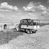 New Zealand troops enter Libya, 1941