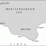 Libyan campaign map, 1940-1943