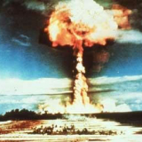 Mururoa Atoll bomb test