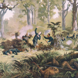 Death of von Tempsky painting