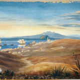 Painting of Auckland, 1843