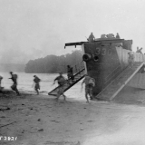 Landing on Mono Island under fire
