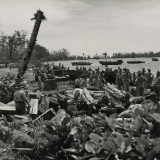 Arriving at Guadalcanal, 1943