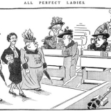 Women in Parliament cartoon, 1933