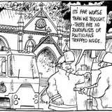 Tom Scott parliamentary cartoon, 1992