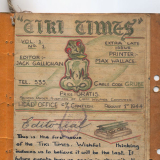 The 'Tiki Times', POW newspaper