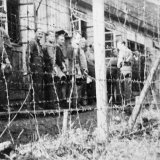 POWs line up for soup