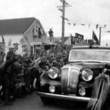 Royal visit to Upper Hutt, 1954