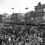 Invercargill reception for royal couple, 1954