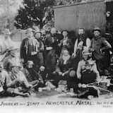 General Piet Joubert and Boer soldiers, 1899