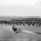 Fourth Contingent on parade in South Africa