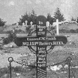 Soldier's grave in South Africa