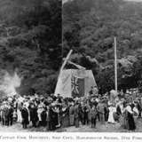 Unveiling of James Cook monument, 1913