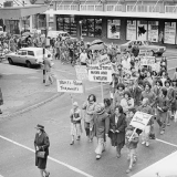 Māori Language Week protest march