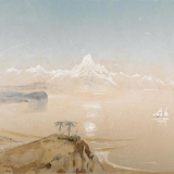 Painting of Aoraki/Mt Cook, 1846