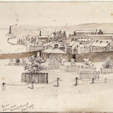Sydney barracks, 1867