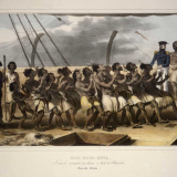 Haka on board the Astrolabe, 1827
