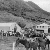 Native Land Court day, Ahipara