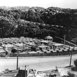 US forces camp in Central Park, Wellington