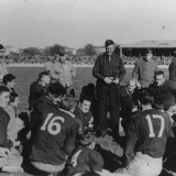 US servicemen playing rugby