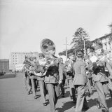 Marine's parade in Wellington