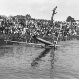 American servicemen at Ngāruawāhia regatta, 1943