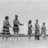 US Marines learning Māori dance