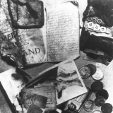 Personal effects of an American killed in the Pacific war