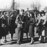 War brides leaving for the US