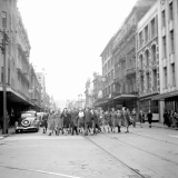 VJ Day street celebrations in Wellington