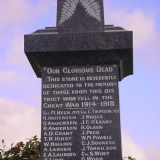 Norsewood First World War memorial