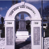 Hunterville war memorial