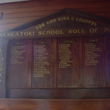 Mangatoki rolls of honour