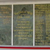 Kumara war memorial hall
