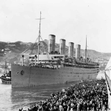 Troopship <em>Aquitania</em>