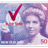 Women's suffrage stamp
