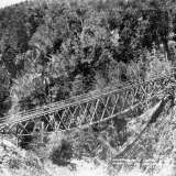 Chasm Creek suspension bridge
